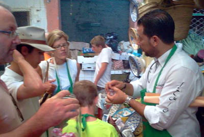 atelier de cocina Chef tarik